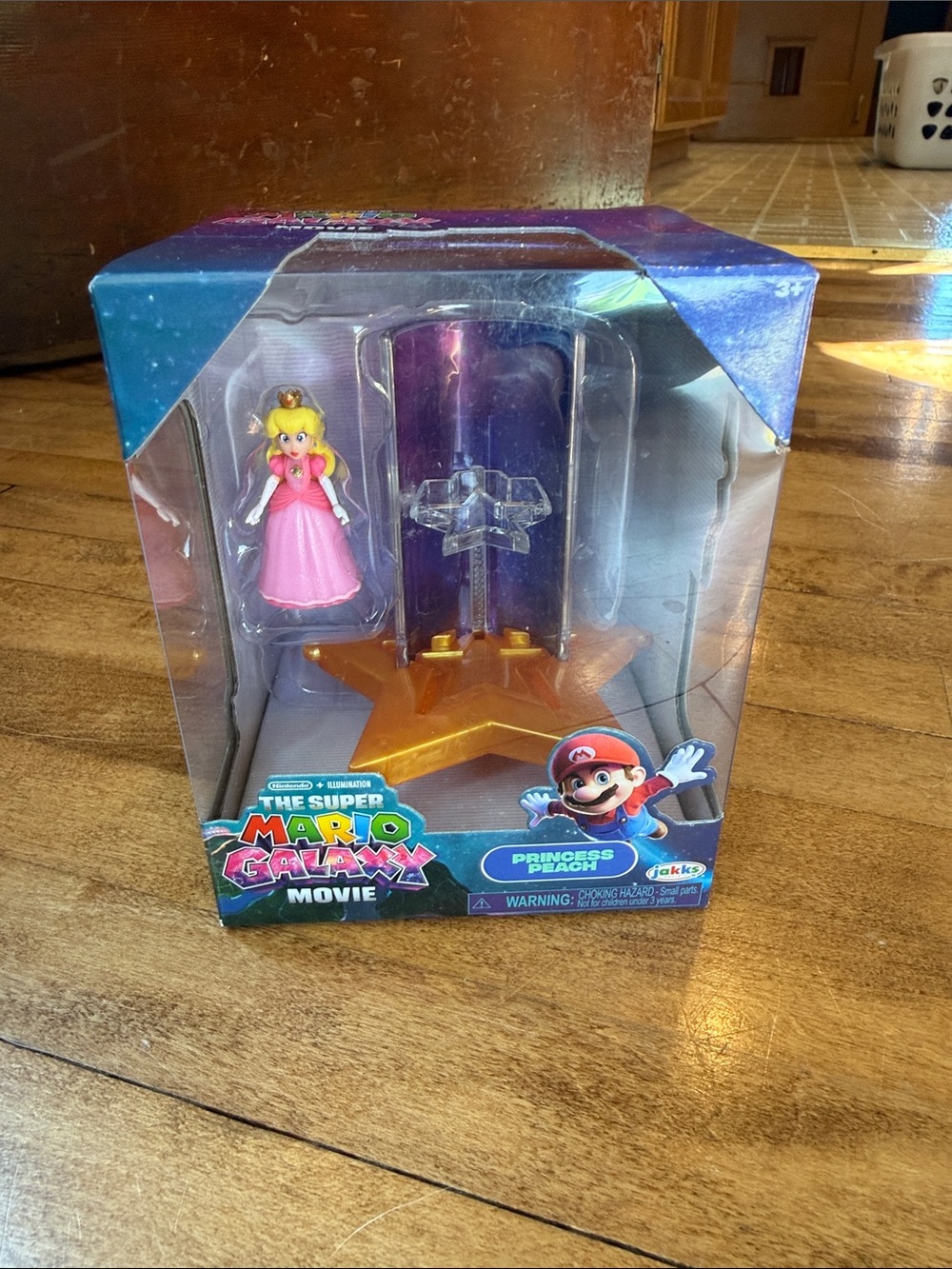 Nintendo Princess Peach Figure Playset - Pink and Gold Star